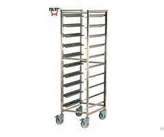 Stainless Steel Rack Trolley For Pastry And Gn Trays
