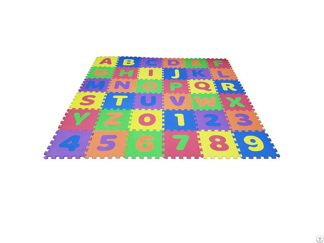 36pcs Set Eva Foam Alphabets And Numbers Puzzle Mat For Kids