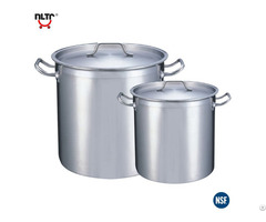 Stainless Steel Durable Thicker Base Deep Storage Pot