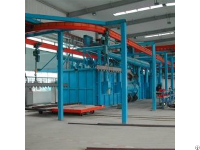 Hanger Shot Blasting Machine