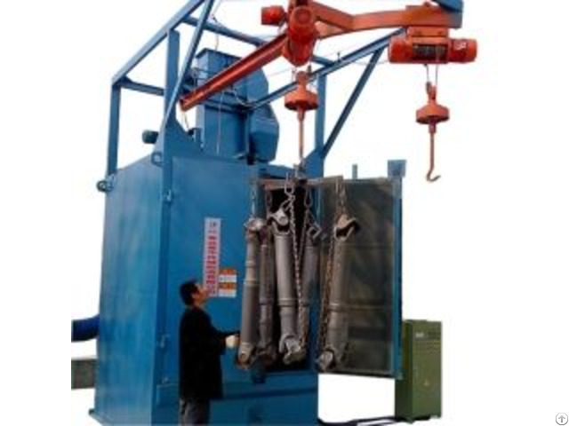 Hook Type Shot Blasting Machine Used For Surface Cleaning