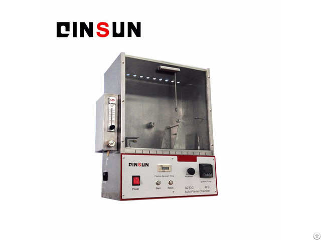 Fabric 45 Degree Automatic Flammability Tester