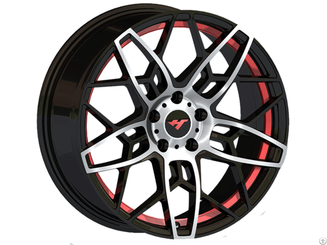 Eighteen Inch Black Milling Auto Wheel Jh S03 Jihoo Wheels