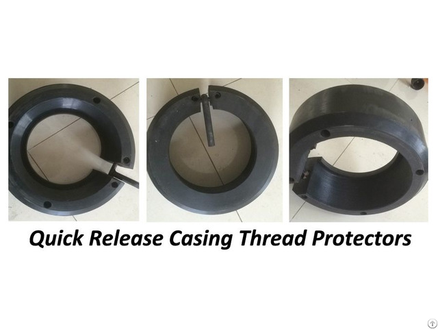 Quick Release Casing Thread Protector Clamp On