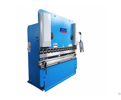 Wf67k 80ton 2200 Hydraulic Folding Machine 3 2meters Bending Machinery Metal Press Brake Da41