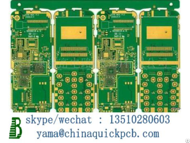 Hasl 1 6mm Thickness Oem Immersion Gold Printed Circuit Board