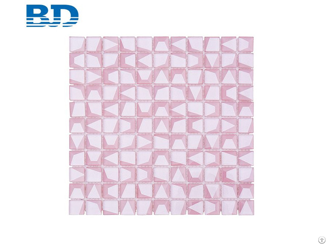 Pink Glass Mosaic