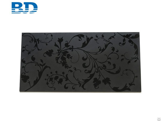 Floral Glass Splashback