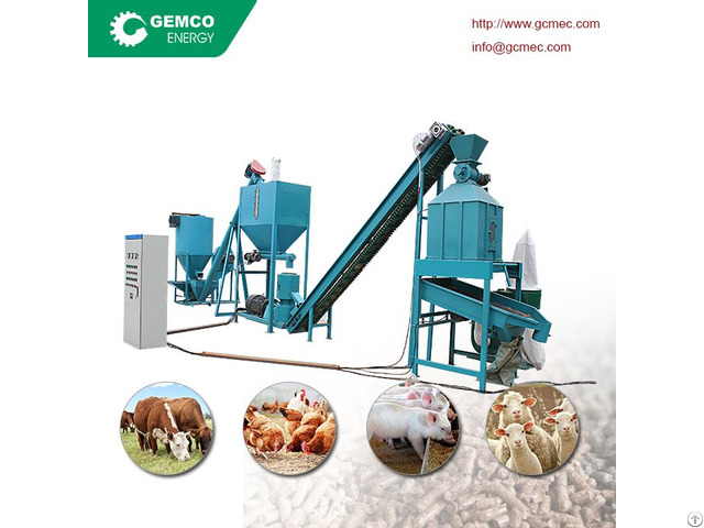 Small Poultry Cattle Feed Production Line