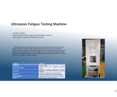 Ultrosonic Fatigue Testing Machine