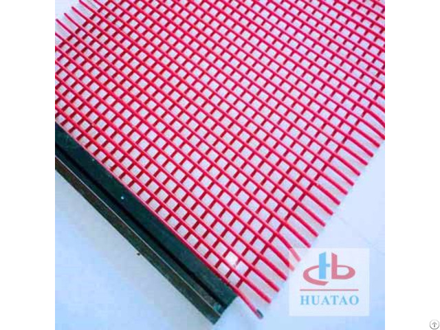 Polyurethane Coated Steel Wire Rope Screen