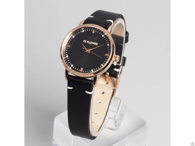 Women S Watches Rose Gold Nice Czech Stone Dial Japan Quartz Movement 3 Atm Waterproof China