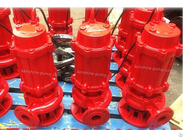 Wqr High Temperature Submersible Sewage Pump