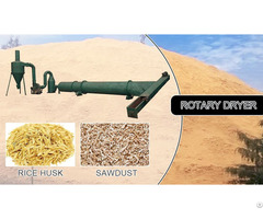 Rotary Dryer For Drying Sawdust Quickly