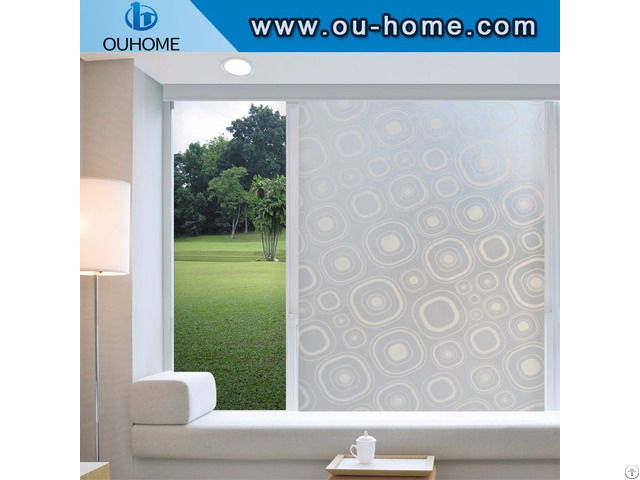 Bt8026 Sliver Color Stained Window Frosting Film