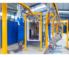 Good Performance Powder Coating Machine For Light Pole Manufacture