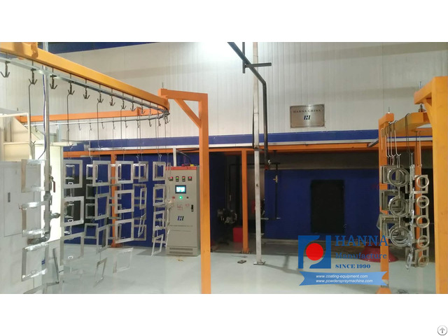 Ce Approved Powder Coating Equipment For Steel And Aluminum Sections