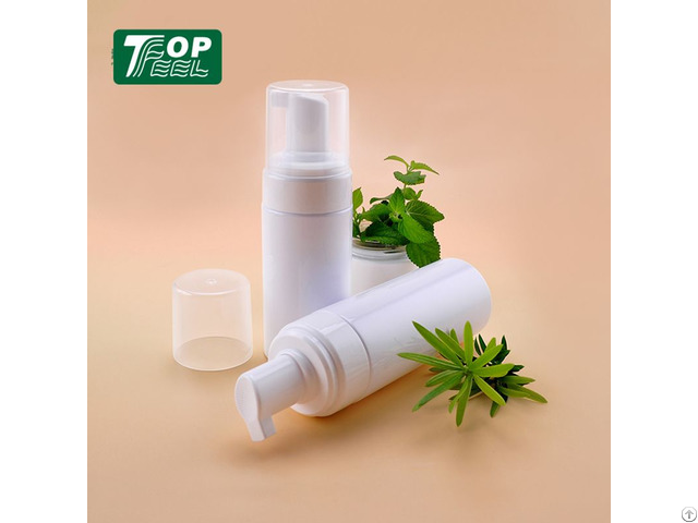 Empty Large Capacity Face Cleanser Mousse Foam Pump Bottle For Cosmetic Package