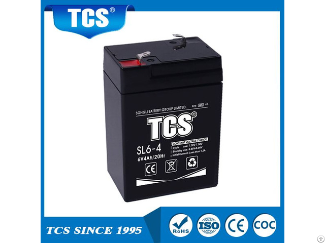 Tcs 6v4ah Small Size Storage Battery