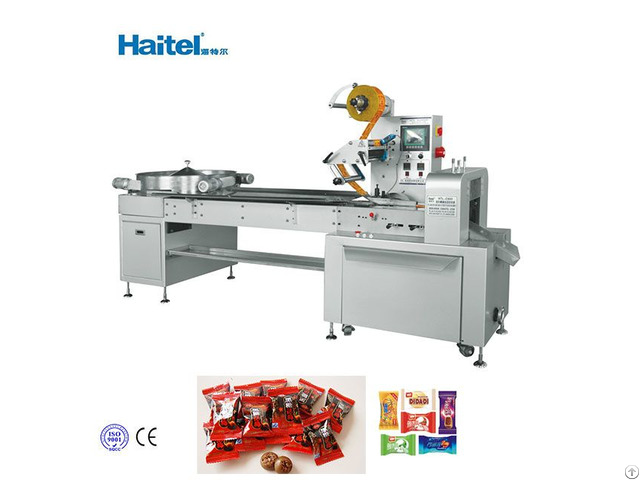 Ce Certificate Hard Candy Flow Packing Machine