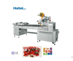 Ce Certificate Hard Candy Flow Packing Machine