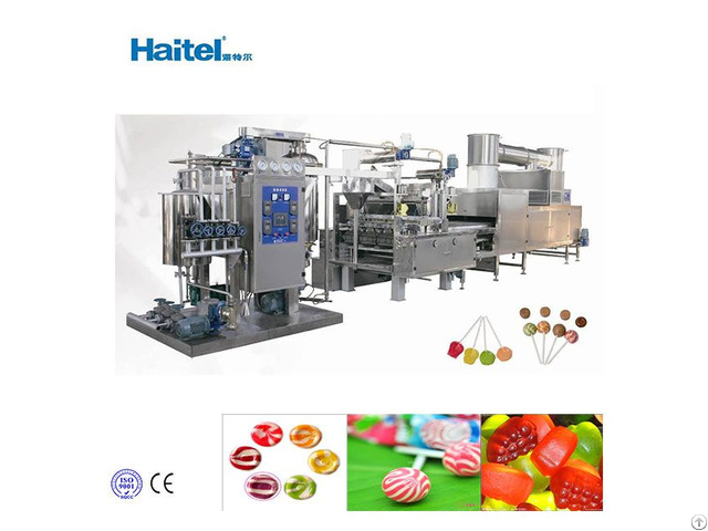 High Effciency Small Gummy Bear Depositing Making Machine Line With Ce