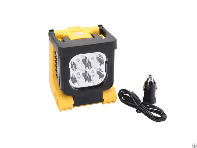 12w Rechargeable Handheld Led Spotlight