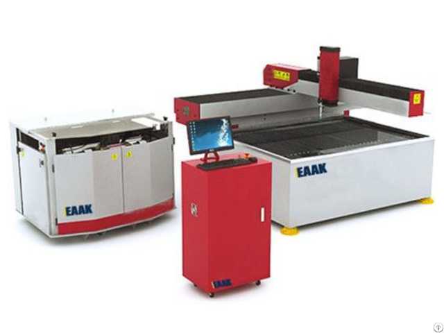 Water Jet Cutting Machine For Stone Glass Metal