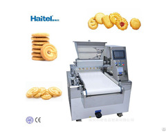 Ce Certificate Full Automatic Sweet Crispy Cookies Making Machine