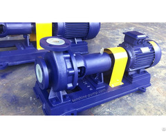 Cast Iron Or Steel Lined With Fluoroplastic Centrifugal Chemical Pump