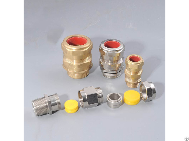 Ex Standard Brass Cable Gland Qw6 Series