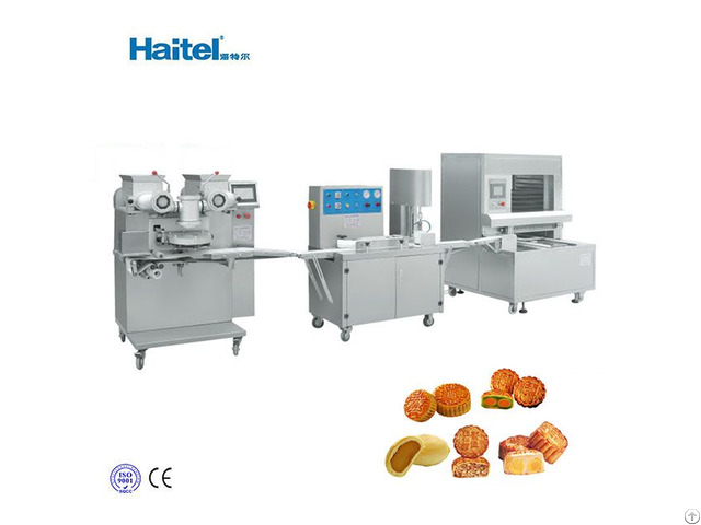 China Made Good Quality Center Filled Mooncake Making Machine