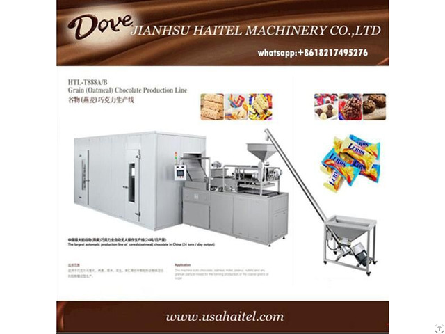 Grain Oatmeal Chocolate Bar Making Production Machine Line