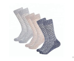 Wholesale Cable 100 Percent Cashmere Socks Unisex Women