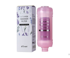 All U Want Vitamin Peptide Shower Filter Lavender