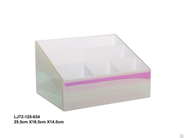 Pink Heart Packaging Girl Jewelry Clear Glass Ring Box