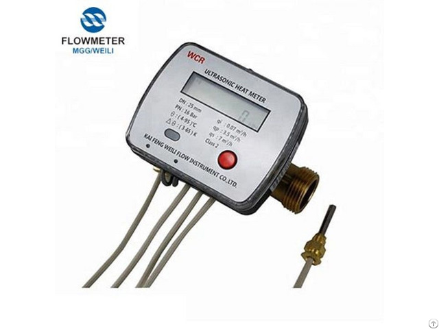 Liquid Flow Measure Device Ultrasonic Heat Meter