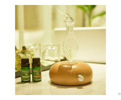 Home Essential Oil Diffuser Wood With Led Lignts 7 Colors