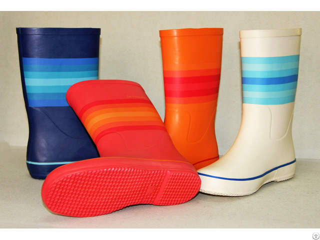 Rain Boots Handmade Of Natural Rubber Fashion