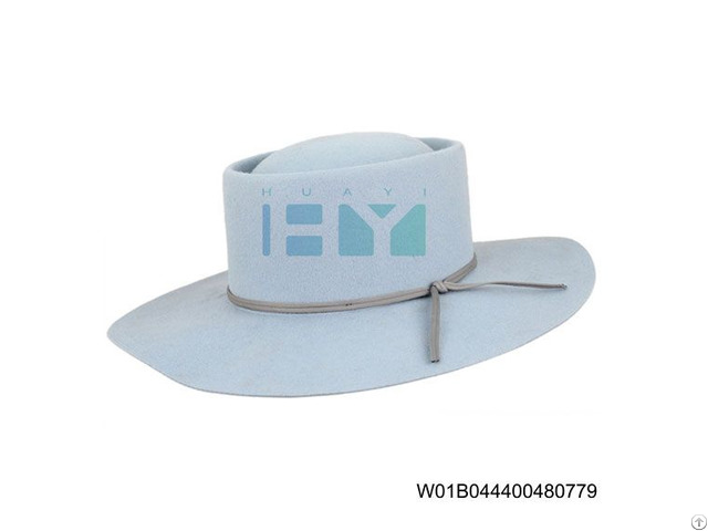 Wool Felt Boater Hat W01b044400480779