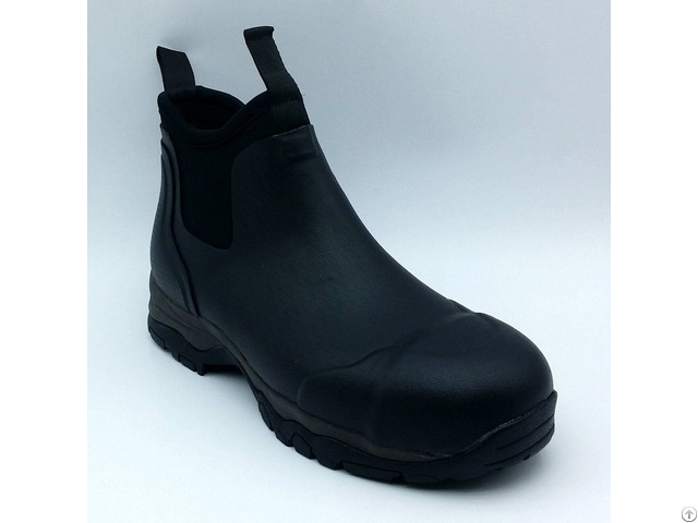 Labor Protection Rubber Boots Handmade Of Natural Protective Toe Cap Perforation Resistant