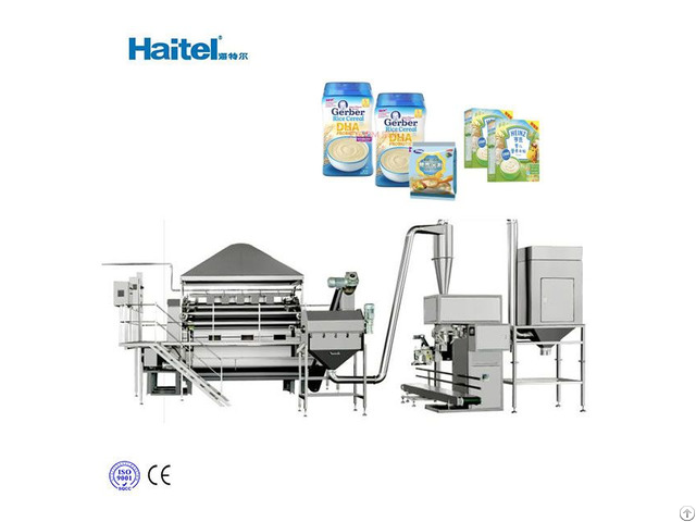 Automatic Cereal Breakfast Corn Flakes Snack Food Making Machine