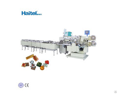 Square Chocolate High Speed Foil Wrapping Folding Machine