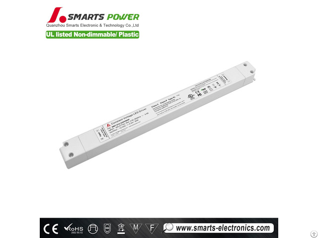 Ip20 Plastic Case 12v 30w Slim Led Driver