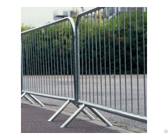 Galvanized Crowd Control Barrier For Temporary Use