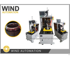 Stator Coil Single Side Lacing Machine With Servo System Wind 100 Cl