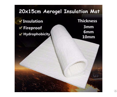 High Temperature Insulating Materials Flexible Aerogel Composite Blanket