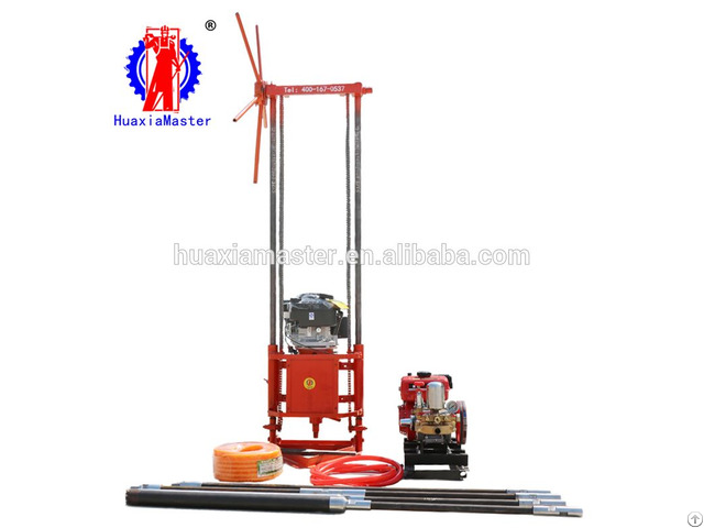 Qz 2b Gasoline Engine Sampling Drilling Rig