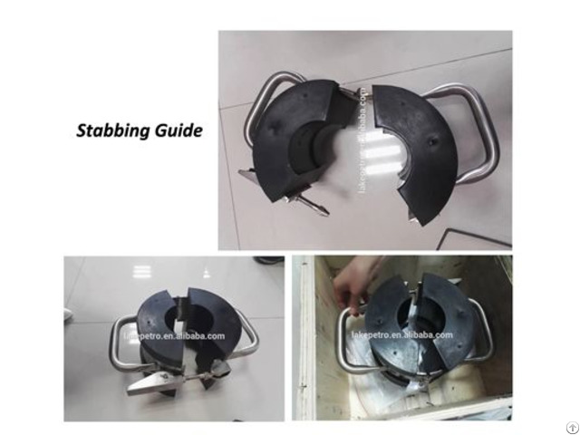 Stabbing Guide For Drill Strings With Nylon And Nitrile Rubber Material