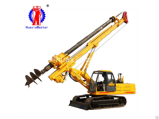 Xwl15 Meters Wheeled Rotary Pile Drilling Rig